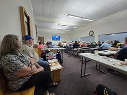 Don Masselli performing musical storytelling at a library program
